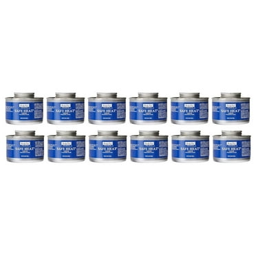 Bakers and Chefs Safe Heat Chafing Fuel, 12-Pack