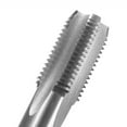 thumbnail image 3 of Amdohai 5Pcs NPT Taper Pipe Taps Set 1/8'' 1/4'' 3/8'' 1/2'' 3/4'' Carbon Steel Pipe Taps Rethread Damage Pipe Threads, 3 of 8