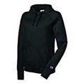 thumbnail image 2 of Champion Womens Plus Size Powerblend Fleece Hoodie,Black,1X, 2 of 3