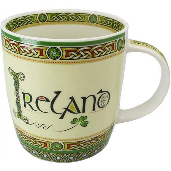 Royal Tara New Bone China Mug with Ireland Celtic Knot Design, 325Ml