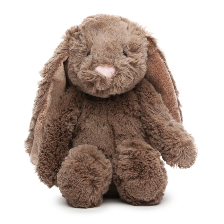 Anim Cuddly Soft 16 inch Gray Floppy the Rabbit...We stuff 'em...you love 'em! 