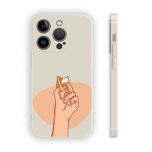 Destaca entre la multitud: funda plateada arcoíris de doble capa esmerilada con ilustración peculiar para iPhone 15 Pro Max 14 13 12 Pro 11