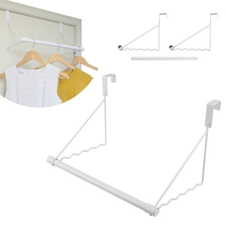 Over The Door Closet Rod Magicfly Heavy Duty Over The Door Hanger
