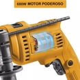 thumbnail image 4 of Taladro Percutor Inalambrico De Impacto Electrico p Cemento INGCO UID6808, 4 of 6