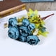 thumbnail image 5 of Ramo de flores de peonía artificial Oficina en casa Decoración floral falsa Boda Ramo de flores de seda, Azul Eigraketly HA7181-08B, 5 of 5