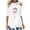 White, variant on Honeeladyy Womens Irregular Sweatshirt,Fashions Strapless Long Sleeve Printed Soft Lightweight Top for Work Thanksgiving Gift