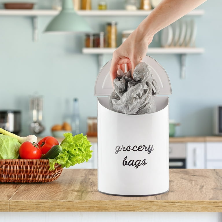 Kitchen Grocery Plastic Bag Holder Dispenser Wall Mount Garbage
