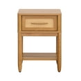 thumbnail image 5 of Better Homes & Gardens Springwood Caning Nightstand, Light Honey Finish, 5 of 15