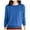 Blue, variant on Women's Lightweight Cashmerel Sweaters Crewneck Long Sleeve Pullover Tops Solid Color Knit Loose Soft Cozy Thin Fall Winter Base Layer Sweater 2026 Blue M