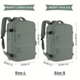 thumbnail image 2 of Men's Laptop Backpack With USB Charging Port Large Capacity Travel Backpack Carry-on Luggage Bag Student Schoolbag Daypack, 2 of 5