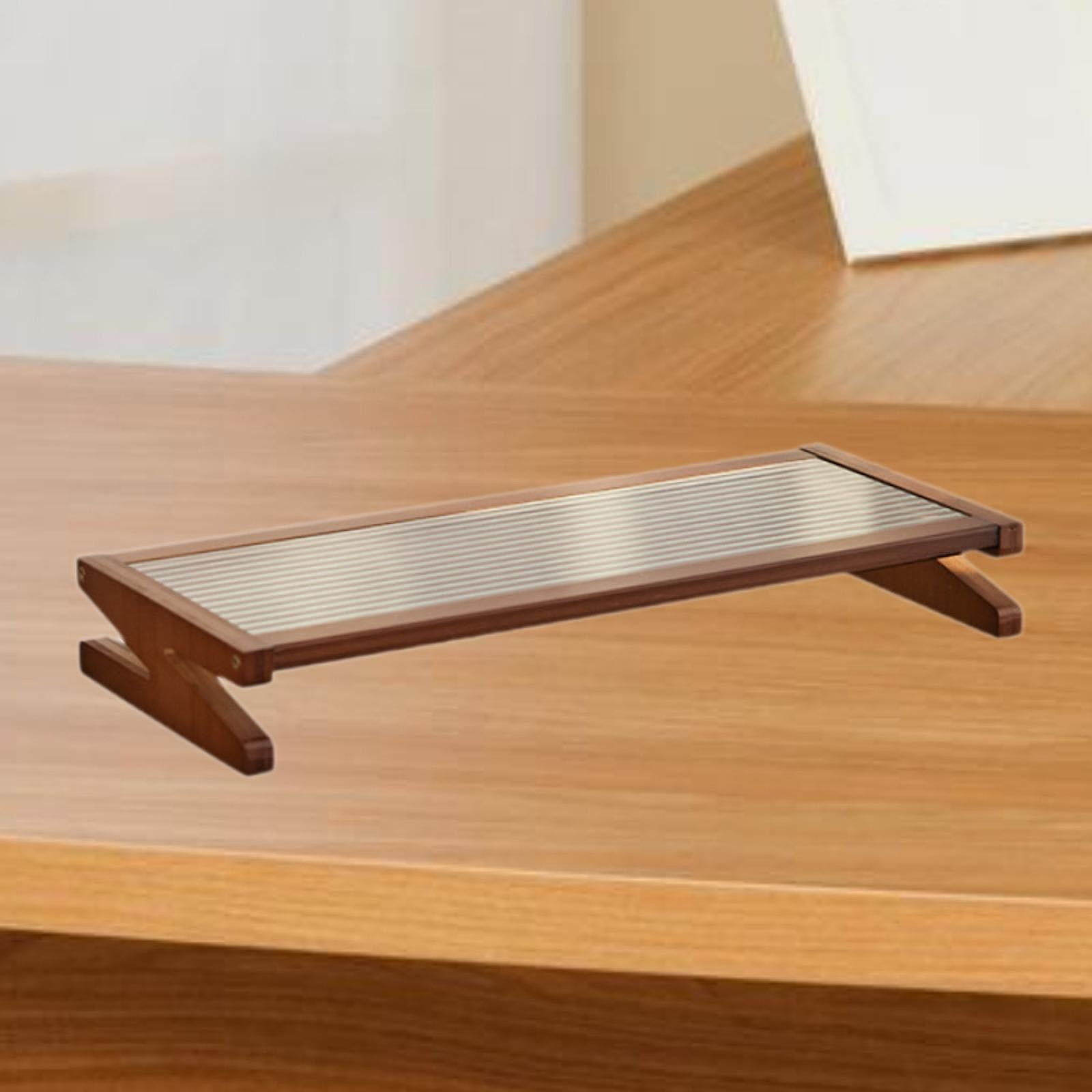Wzmzjy Desktop Computer Monitor Stand Riser PC Screen Riser Multifunctional Accessories Height 7 cm