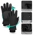 thumbnail image 3 of OZERO Winter Gloves Waterproof Warm for Women Gloves for Running Touchscreen, 3 of 9