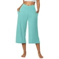 thumbnail image 3 of Women's Casual Pants Comfortable Summer Half Pants for Everyday Use Versatile Design Pairs Well with Jeans and Relaxed Trousers, 3 of 5