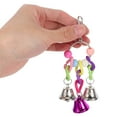 thumbnail image 5 of GAXIRE Metal Parrot Bird Toy with Bell Sound, 1 Piece for Cockatiels and Small Birds, and Fun, 5 of 7