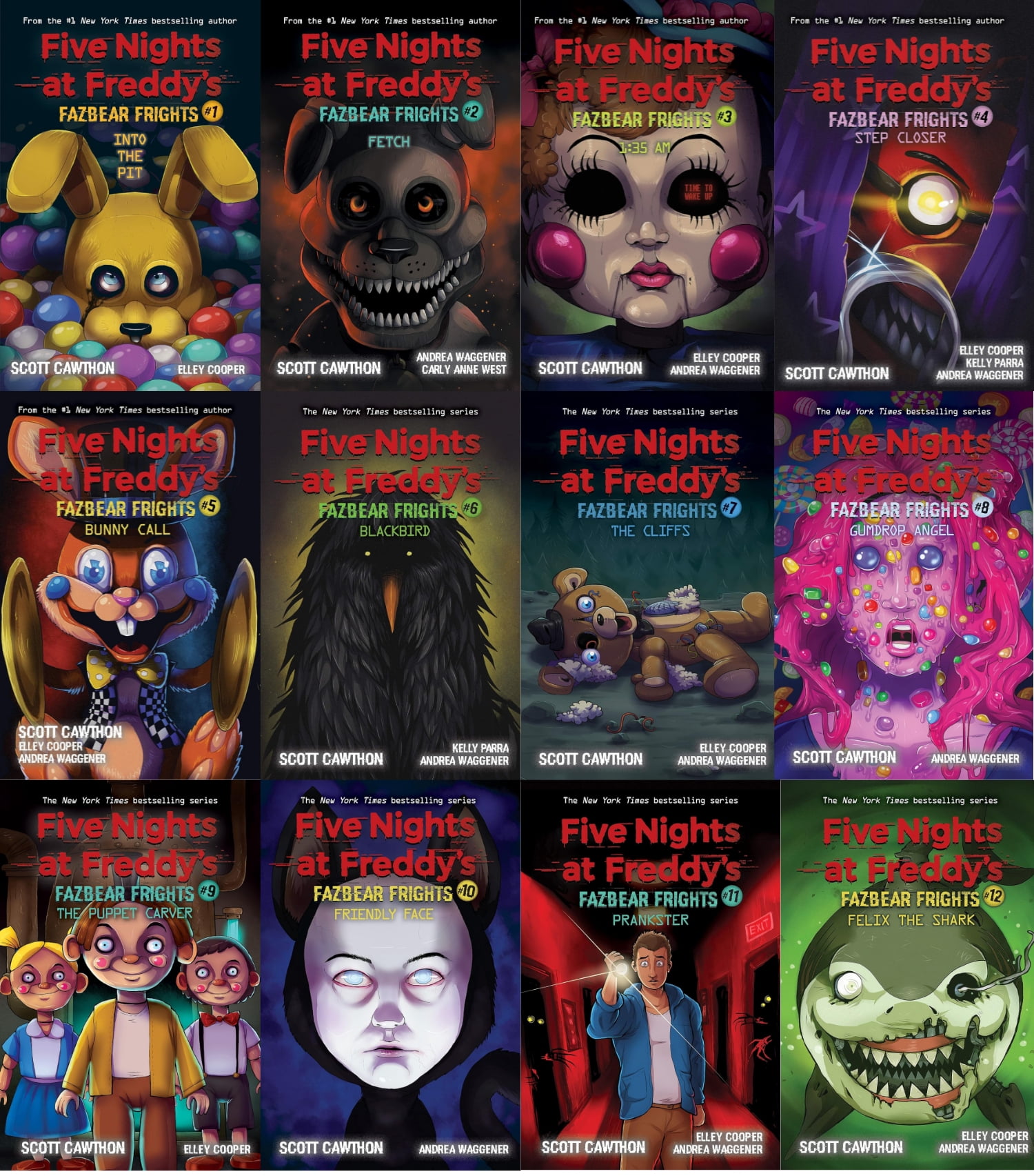 Five Nights At Freddy'S Fazbear Frights 12 Books