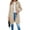 Beige, variant on Women'S Elegant Single Breasted Coat Long Sleeve Mid Winter Overcoat Work Office Pea Coats Beige L