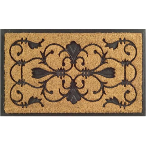 Rubber Back Coir Doormat Brigoder