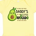 thumbnail image 4 of Inktastic Daddy's Little Avocado with Cute Baby Avocado Boys or Girls Baby Bodysuit, 4 of 5