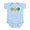 Sky Blue, variant on CafePress - Peace Love Statistics Infant Bodysuit - Baby Light Bodysuit, Size Newborn - 24 Months