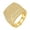 Gold, variant on Moissanite Rings for Men Pave Round Cut D Color VVS1 Clarity Mens Diamond Rings 925 Sterling Silver Gold Statement Ring Size 7-12
