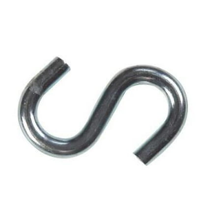 

Hampton Small Zinc-Plated Silver Steel 2.5 in. L S-Hook 250 lb. 1 pk (Pack of 20)