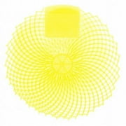 Impact Products Urinal Screen,Round,Yellow,1.44 oz,PK12 489M93