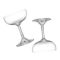 Retro Cocktail Glass 2 Pcs Party Decorative Goblet Wine Drinking Cup Martini Glasses