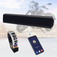 thumbnail image 4 of Reproductor de MP3 de 12V AUX USB TF Compatible con Bluetooth soporte para manillar reproductor de música MP3, 4 of 9