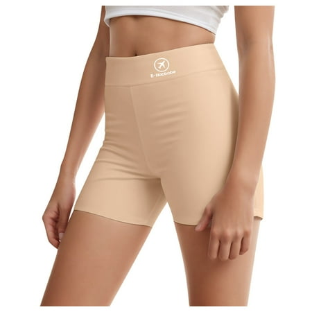 Zshosam Toddler Biker Shorts Toddler Girls Bike Shorts Athletic Dance Short for Baby Girl Size 3T 4T (Beige 3-4 Years)