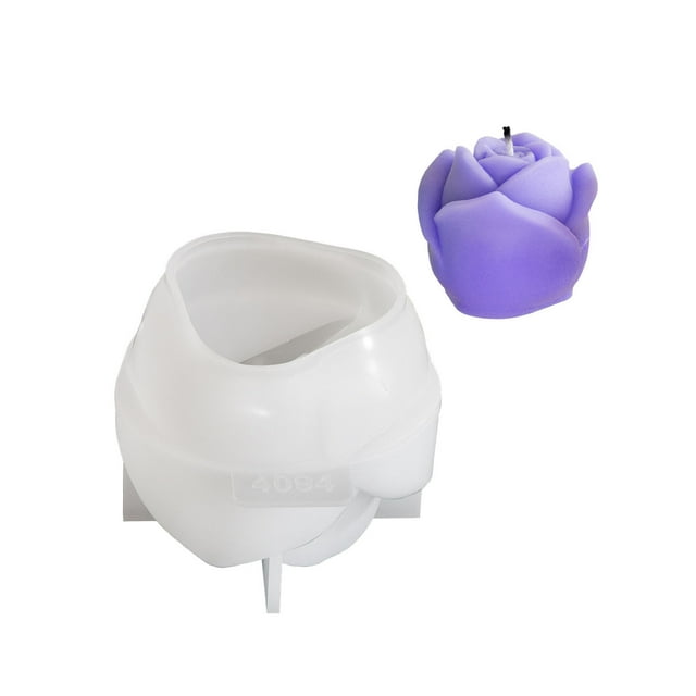 Plaster Candle House Molds Handmades Christmas Silicones Molds