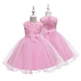 thumbnail image 7 of Esaierr Kids Girl's Tutu Dress Flower Princess Dress 2-10Y Toddler Princess Dress Princess Dresses for Girls,Girls Dress Mesh Tulle Dress, 7 of 7