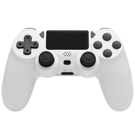 Game Controller for P4, Wireless Controller Compatible with P4/SLIM/PRO & PC with Dual Vibration & 6-Axis Gyro Sensor