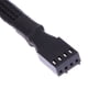 thumbnail image 5 of Kuymtek Cable de ventilador PWM de 4 pines Cable de extensión con funda negra divisora ​​de 1 a 3 vías Kuymtek Componentes de la computadora, 5 of 6