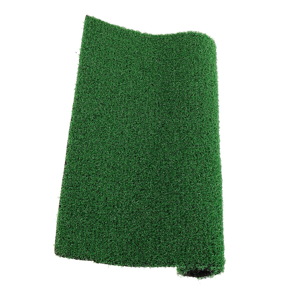 OFFIGAM Turtle Basking Platform with Realistic Green Faux Grass Turf for Aquarium and Reptile Habitat Accessories