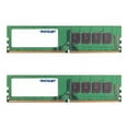 thumbnail image 1 of Patriot Signature Line - DDR4 - kit - 8 GB: 2 x 4 GB - DIMM 288-pin - 2400 MHz / PC4-19200 - CL16 - 1.2 V - unbuffered - non-ECC, 1 of 3