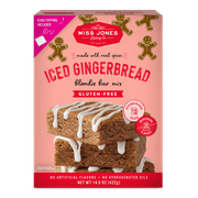 Miss Jones Baking Co. Gluten Free Iced Gingerbread Blondie Bar Kit