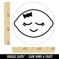 thumbnail image 2 of Sleeping Lemon Rubber Stamp for Scrapbooking Crafting Stamping - Small 3/4 Inch, 2 of 7