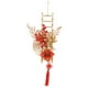 thumbnail image 2 of Adorno de puerta del Festival de Primavera, colgante de año chino con borla decorativa roja Estilo C, 2 of 9