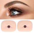 thumbnail image 4 of Eye Makeup Practice Model, Soft Silicone Eye Model 5D 1 Pair Solid  For Teaching Instructions Brown Eyeball,Blue Eyeball, 4 of 8