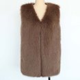 thumbnail image 5 of Womens Sherpa Jacket, Women's Sleeveless Sherpa Vest with Pockets Lapel Open Front Fleece Cardigan Sweater Fuzzy Jacket Coat S-3XL, 5 of 6