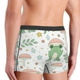 thumbnail image 3 of Uemuo Frog and Mushrooms Pattern Men's Boxer Briefs,Trunk Anti-Chafing,Comfortable, Durable, and Stylish Underwear-XX-Large, 3 of 9
