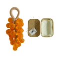 thumbnail image 1 of Crystal Grape Cluster Soap, Handmade Grape Soap on A Rope Decorative, 1 of 6