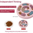 thumbnail image 3 of Interactive Dog Treat Puzzle Toys for IQ Training & Mental Stimulating Enrichment Toys,Fun Slow Feeder Toys for Large Medium Small Dogs and Cats,Ideal Gift for Animal Lover(Pink), 3 of 9