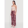 thumbnail image 2 of Women's Boho Print Wide Leg Pants, 2 of 4