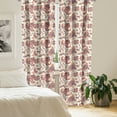 thumbnail image 2 of Ambesonne Traditional Curtains, Paisley Boho, Pair of 28"x63", Multicolor, 2 of 5