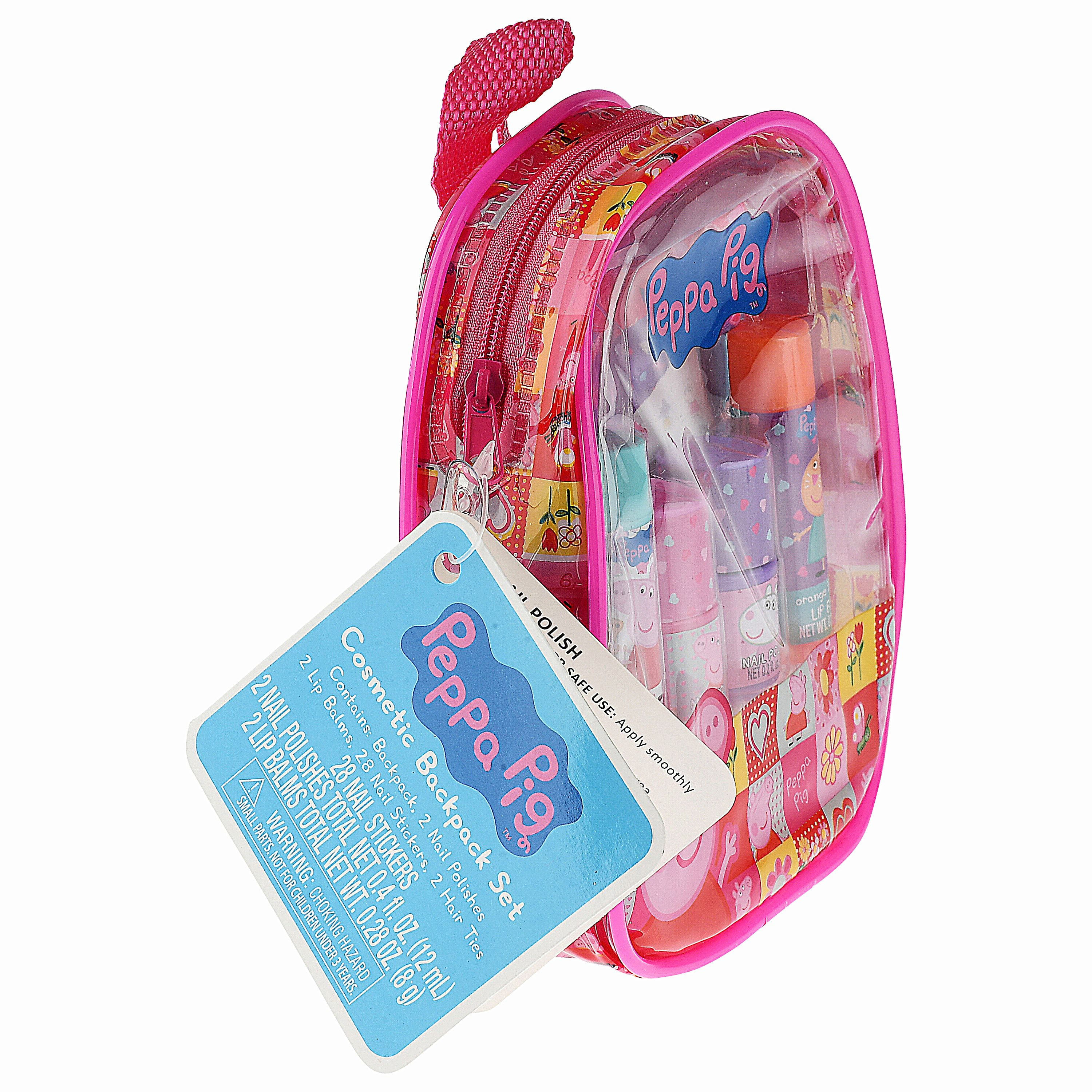 Peppa Pig Cosmetic Backpack Set