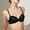 Black, variant on Seamless Bras for Older Women Wireless Pink Push-up Solid Bra Brasiers Women 32