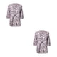thumbnail image 2 of sweethay Blusa informal de manga corta para mujer, camisa holgada con botones estampados, para trabajo, viajes, elegante, Top de verano, ropa Type14 NO14, 2 of 6