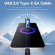 thumbnail image 4 of Cable USB-A/USB-C VENTION 2M 100W (6A) Trenzado Carga Rápida, 4 of 8