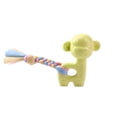 thumbnail image 2 of jiaroswwei Dog Interactive Toy Comfortable Bite Resistant Soft Animal Shape Small Medium Dog Teething Toy for Indoor, 2 of 8